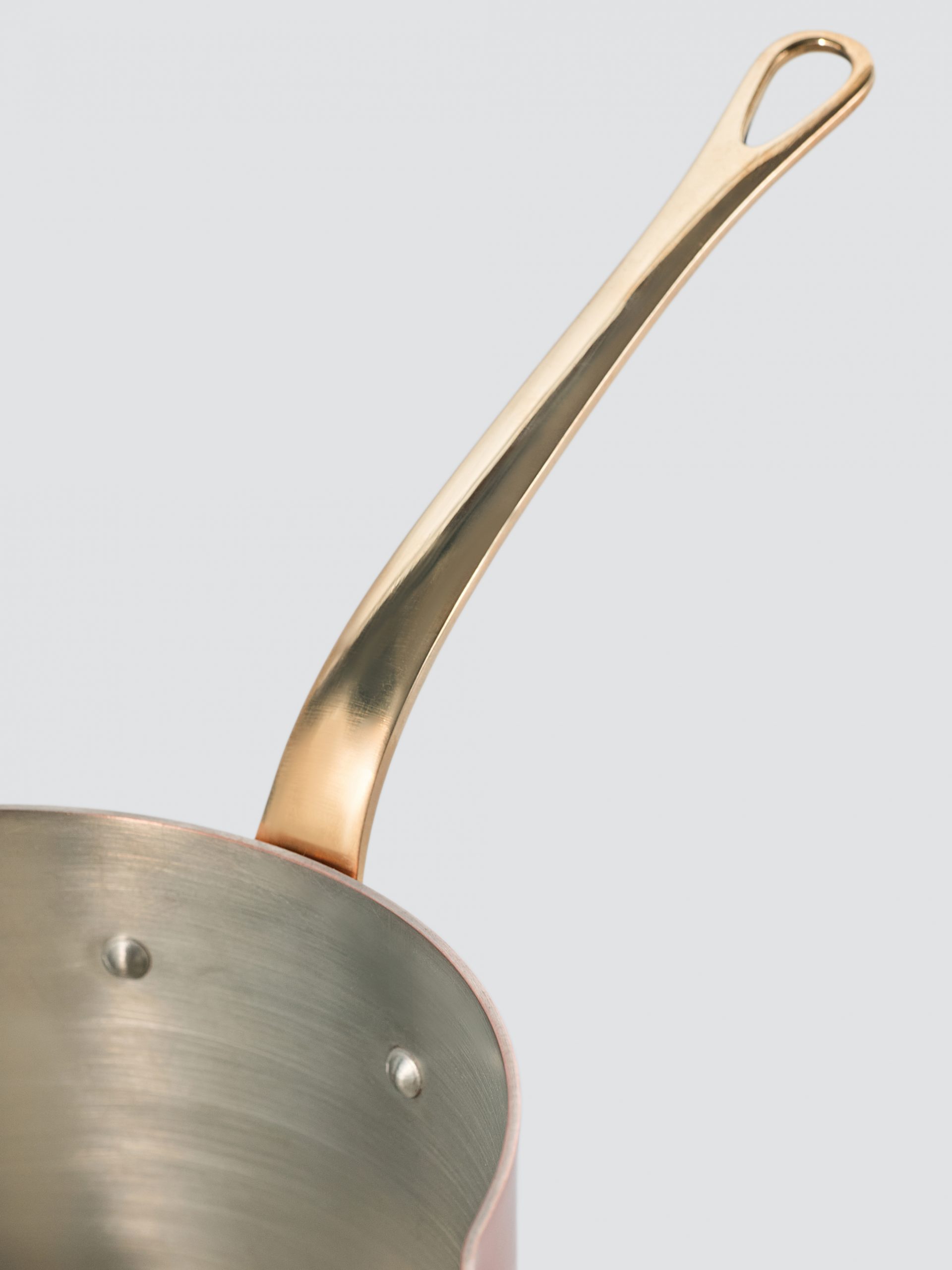 Gibco Сотейник 850 мл "Купер плюс", медный, полированный, с лужением внутри, 12х7,5 см — изображение 2