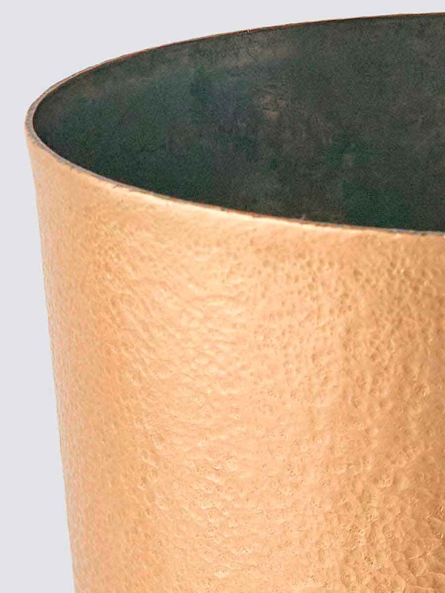 Gibco Ведро для льда 2 л "Брасс Эхо", латунное, с тиснением, 14х16 см — изображение 2